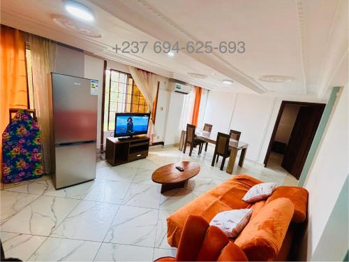 Μια τηλεόραση ή/και κέντρο ψυχαγωγίας στο Studio palais de congrès Eulalie 1