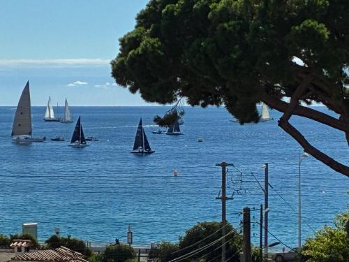 Cannes Beachfront & Sea View - Private Room - En-Suite Bath - Top Rated