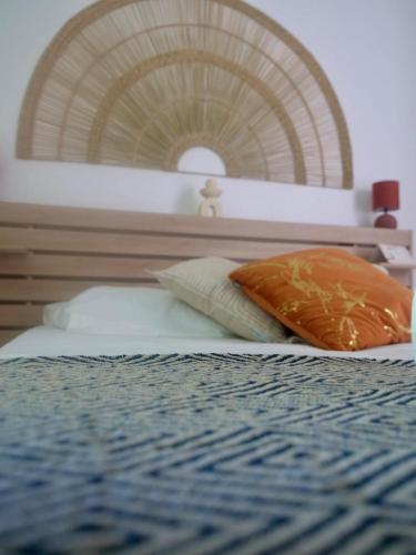 Postel nebo postele na pokoji v ubytování Solea, appartement proche plage privée