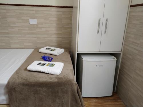 Postel nebo postele na pokoji v ubytování Hotel Brooklin