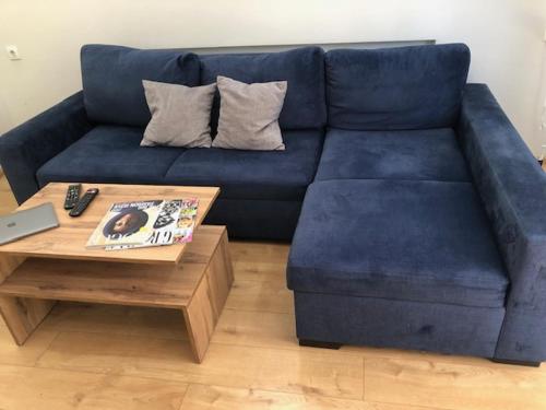 Χώρος καθιστικού στο Three Pines