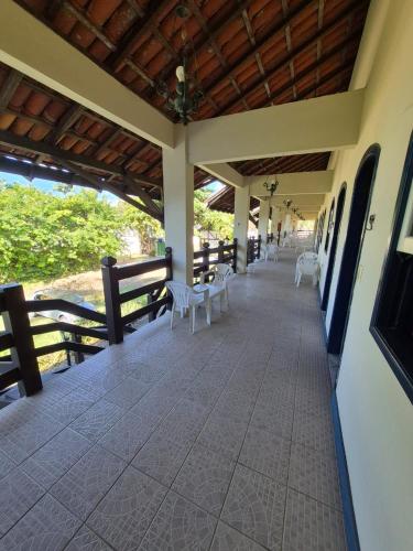 Balkón nebo terasa v ubytování 4 Ventos Pousada