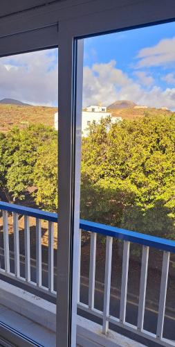 a view from the window of a balcony at Punta Panoramic - Punta Mujeres in Punta Mujeres