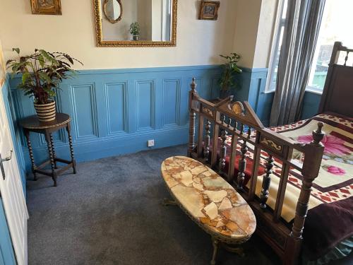 Χώρος καθιστικού στο PERiVALE LODGE