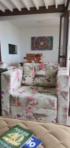 Χώρος καθιστικού στο Linda casa