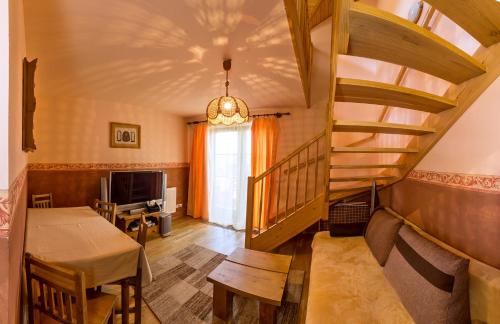 Posezení v ubytování Apartmán Vyšný