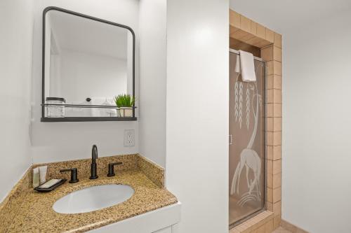 Et badeværelse på Belle Caruso