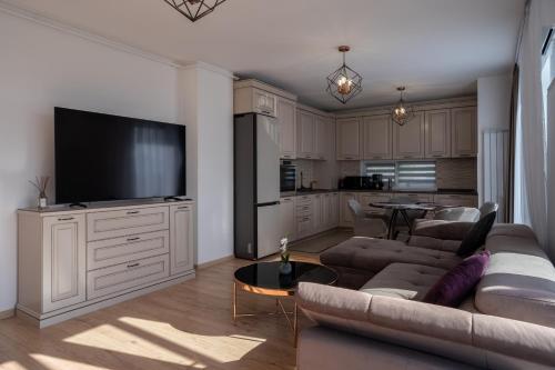 Μια τηλεόραση ή/και κέντρο ψυχαγωγίας στο FIALE Residence