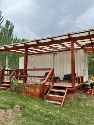 Jardín al aire libre en La Campigna, Neuquen