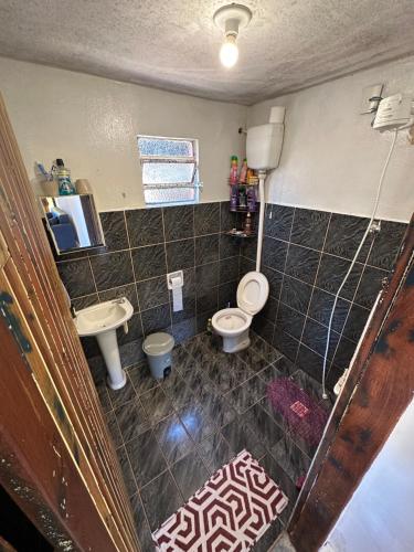 Koupelna v ubytování Sítio Temporada - Fazendinha Casa Nova