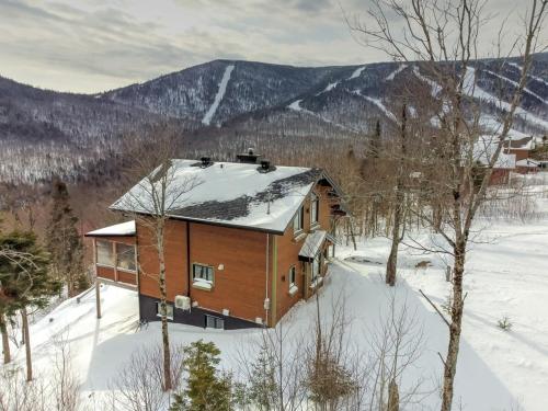 Chalet Pourquoi Pas v zimě