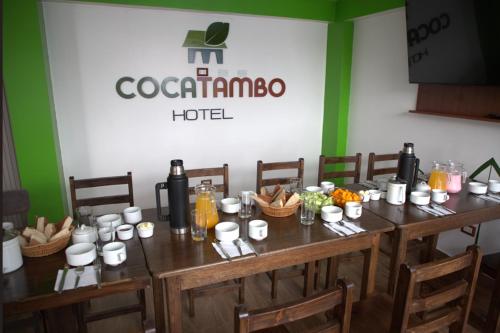 Nápoje v ubytování Cocatambo