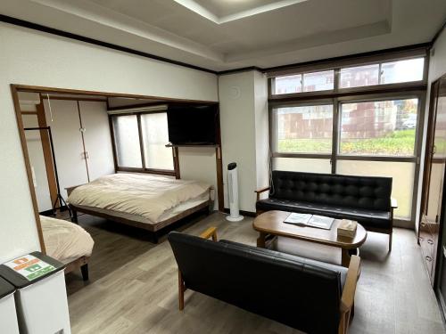 Postel nebo postele na pokoji v ubytování My STAGE