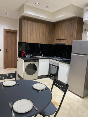 Η κουζίνα ή μικρή κουζίνα στο Studio Jasmine