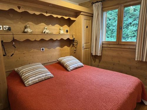 Ένα ή περισσότερα κρεβάτια σε δωμάτιο στο Appartement de standing 6 pers avec piscine et parking - FR-1-836-3