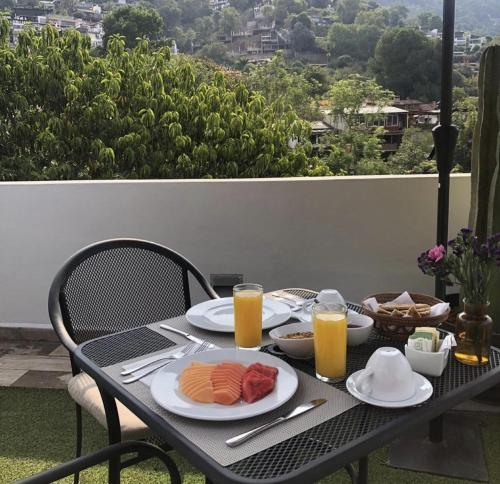 Možnosti snídaně pro hosty v ubytování El Secreto de Valle