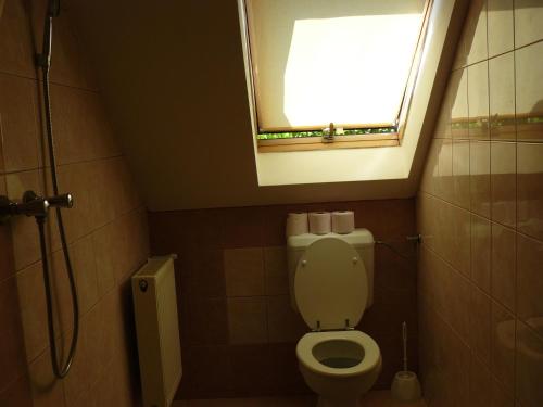 Ένα μπάνιο στο Hejő Apartman