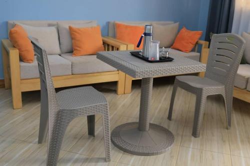 Posezení v ubytování Kimani's Rock