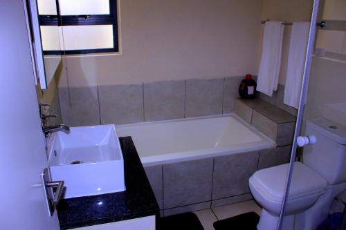 Koupelna v ubytování Cozy studio