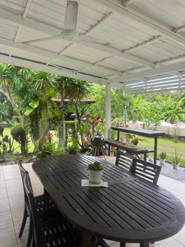 Taman di luar Chaota Modern House