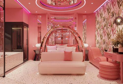 Posezení v ubytování inluv hotel