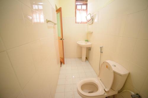 Een badkamer bij Paradise Galle