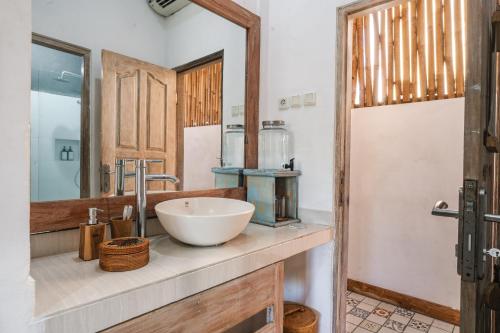 Vannituba majutusasutuses Sanur House