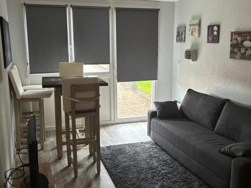 Χώρος καθιστικού στο Chalet