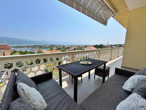 Apartment Rozi-Meerblick, Balkon, 260m vom Meer