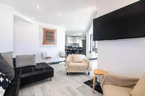 Villa in Benalmadena Puerto Marina by the beach