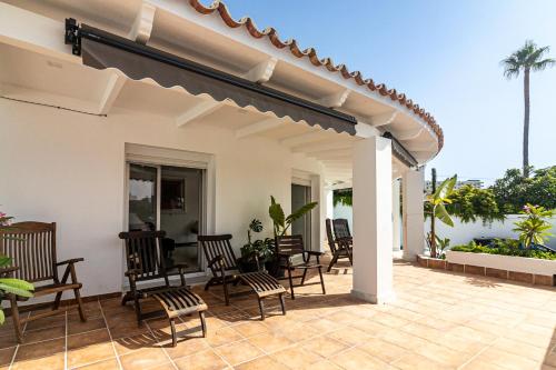 Villa in Benalmadena Puerto Marina by the beach