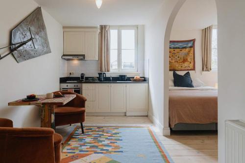 Η κουζίνα ή μικρή κουζίνα στο Cozy Hideaway Near the Heart of Antwerp