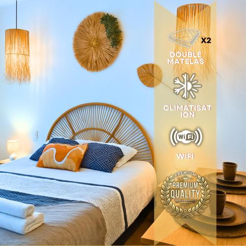 Angélique- Matelas confort - Clim - Wifi - Gare