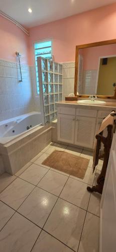 Kopalnica v nastanitvi Villa Constable