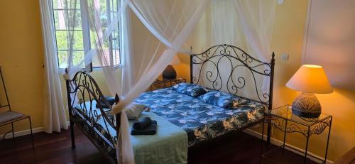 Postelja oz. postelje v sobi nastanitve Villa Constable