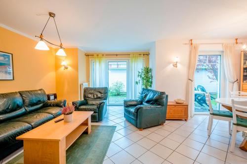 Χώρος καθιστικού στο Haus Boddenkieker 6 Fewo Nr 1