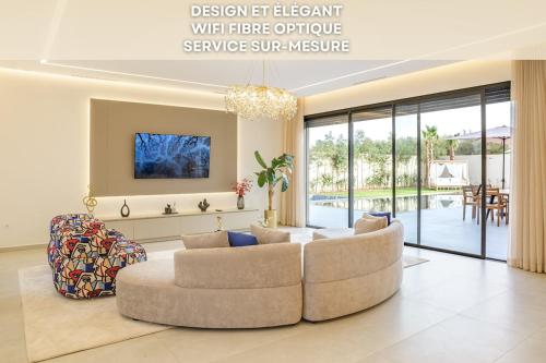 Foto dalla galleria di Villa Milabel - Piscine et jardin Privée Sans vis-à-vis Wifi HD a Oulad Akkou