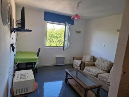 Studio confortable avec vue sur la ville à Dole, 25 m²