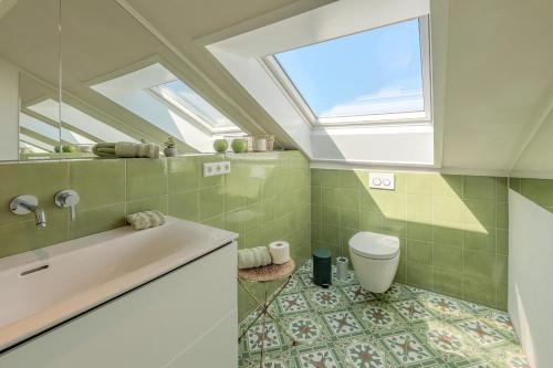 Ένα μπάνιο στο Seeapartment Untersee