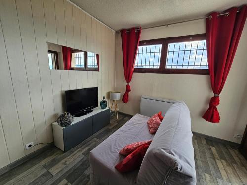 TV/Unterhaltungsangebot in der Unterkunft Cozy 1-room apartment with veranda and parking