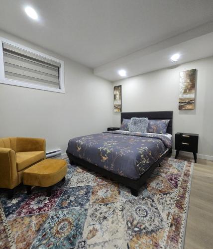 Ένα ή περισσότερα κρεβάτια σε δωμάτιο στο Rhote's Luxury Suite