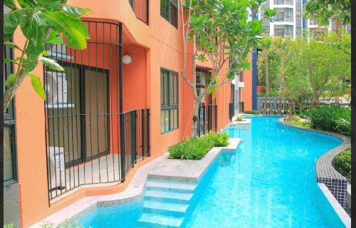 Πισίνα στο ή κοντά στο Cicada Cabanas Huahin Diamond Pool Access room