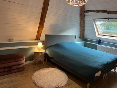 Ένα ή περισσότερα κρεβάτια σε δωμάτιο στο La Villa Eden