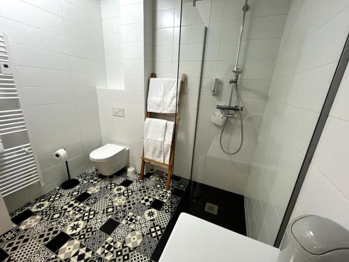 Koupelna v ubytování Studio lumineux avec terrasse