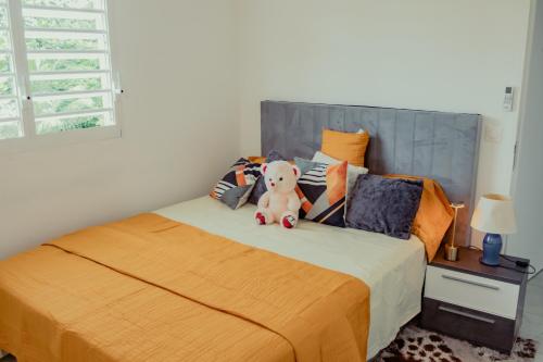 Ένα ή περισσότερα κρεβάτια σε δωμάτιο στο Villa Le CIVIL