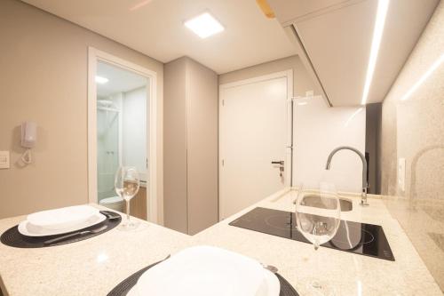 Koupelna v ubytování Loft 511 Parque Una - Aurora