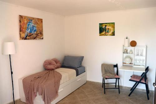 Postel nebo postele na pokoji v ubytování Teona-Apartments