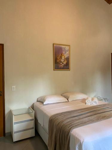 Ein Bett oder Betten in einem Zimmer der Unterkunft Casa Auryá