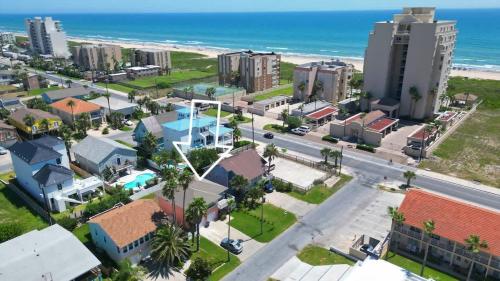 Nespecifikovaný výhled na moře nebo výhled na moře při pohledu z prázdninového domu