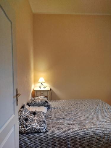 Postel nebo postele na pokoji v ubytování Villa Pronzat